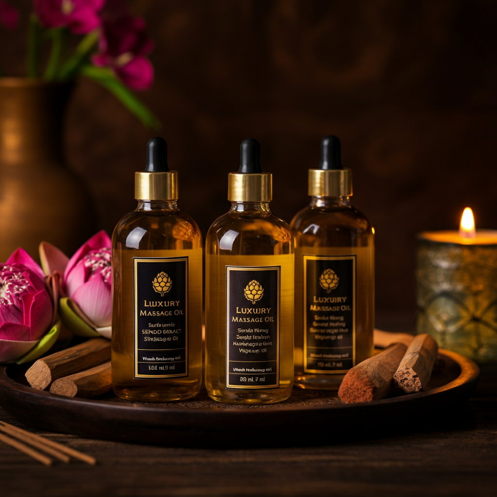 Tantra Massage Oil Set